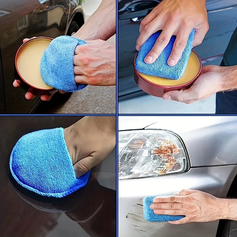 Wax Applicator Pad - Zestaw 8 aplikatorów do wosku samochodowego