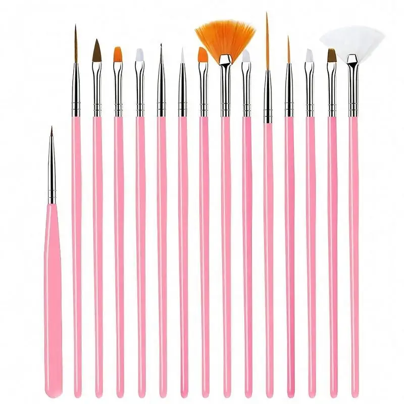 Detailing Brush Set - Zestaw 15 pędzli do malowania z