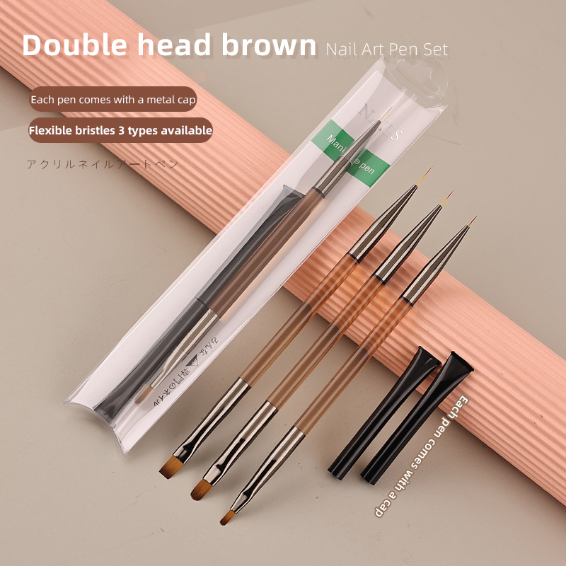 Zestaw 3 pędzli do zdobienia p – Detailing Brush Set recenzja i cena