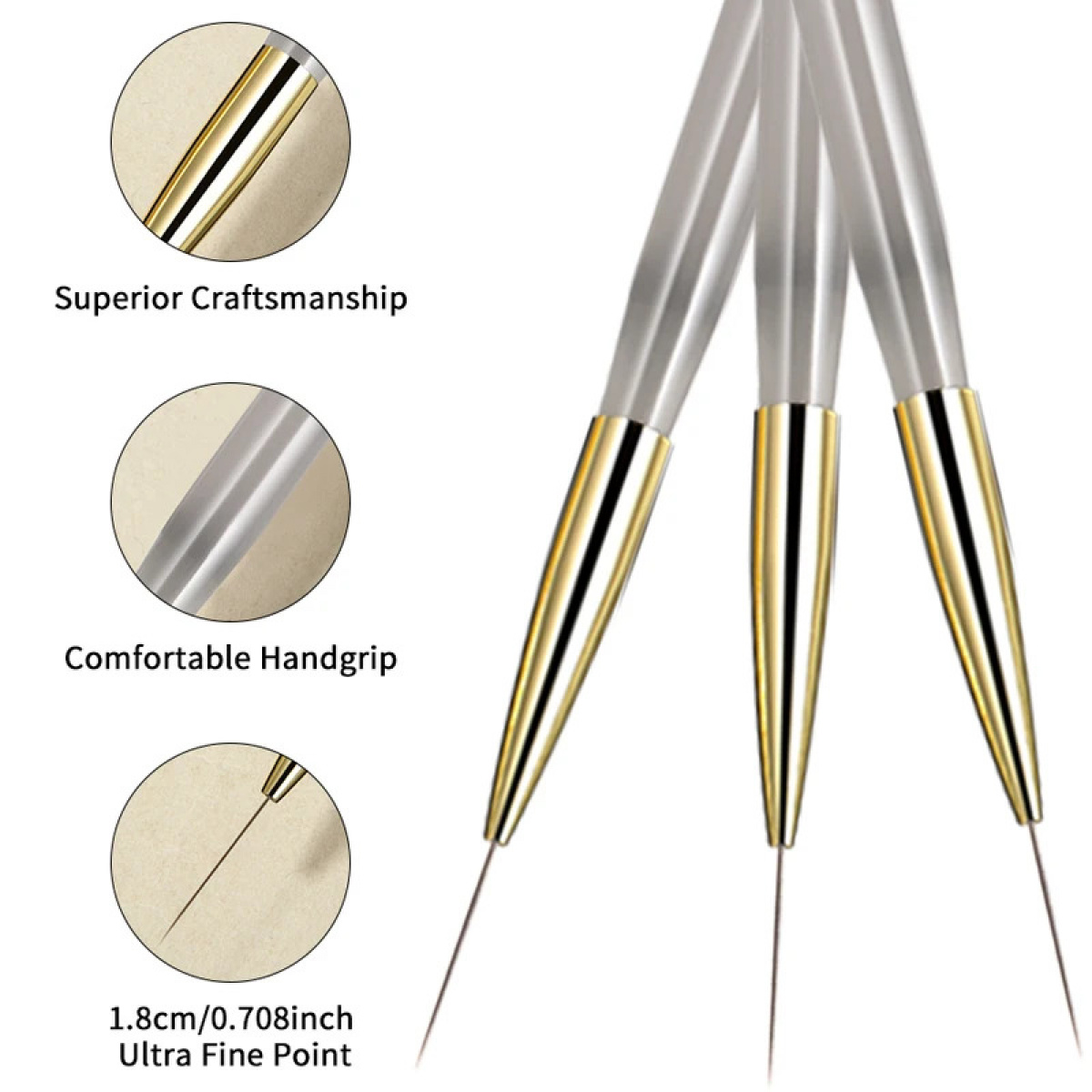 1/2/5 szt. Zestaw pędzli do zd – Detailing Brush Set recenzja i cena