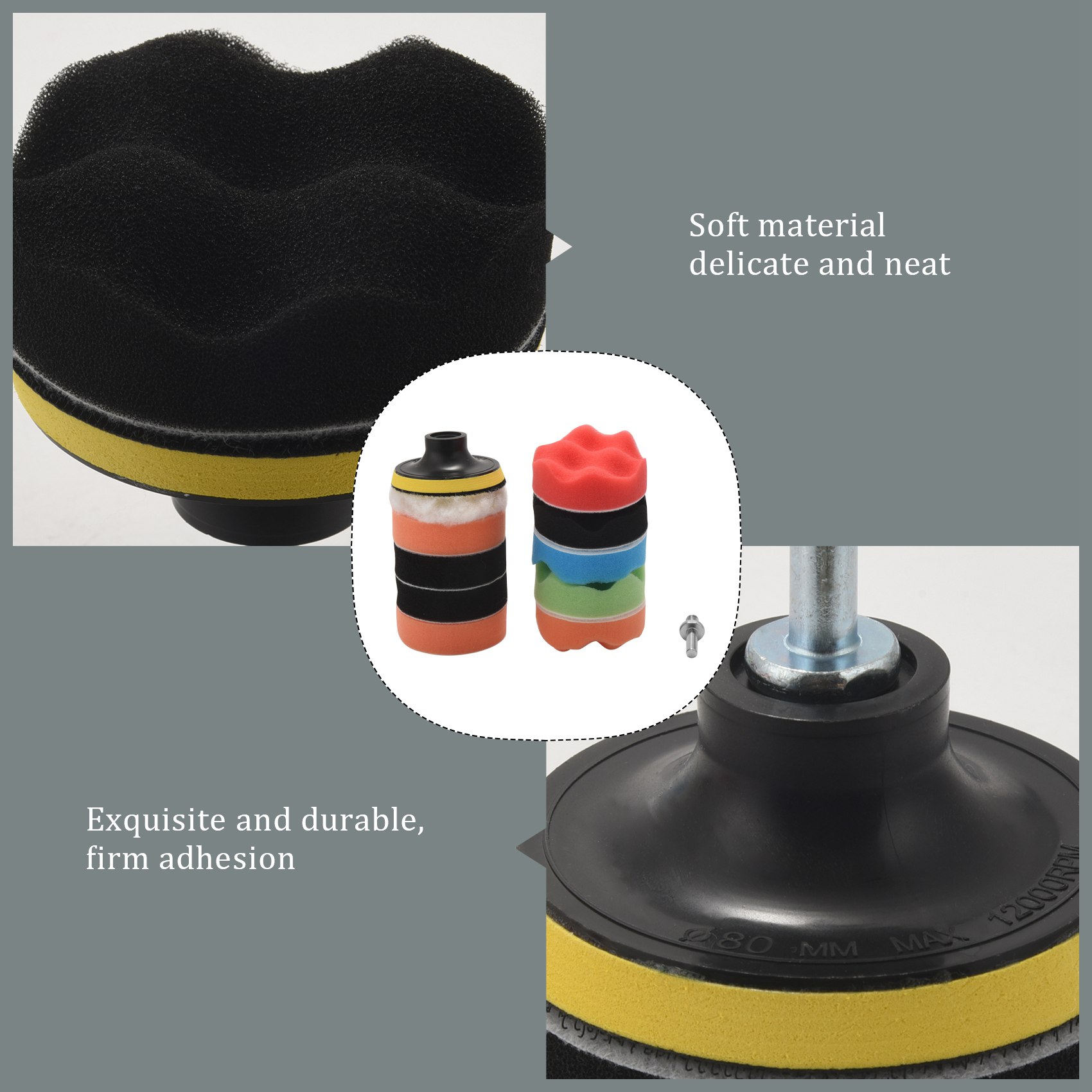 BAAG – zestaw 11 sztuk polersk – Polish Pad Set Buffer recenzja i cena