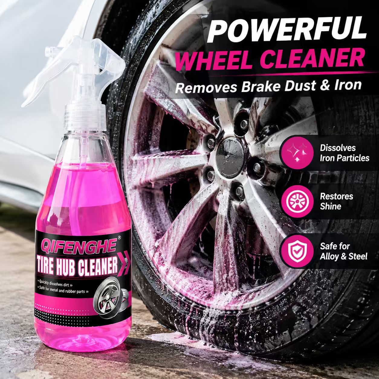 Skuteczny spray do czyszczenia – Wheel Cleaner Alloy recenzja i cena