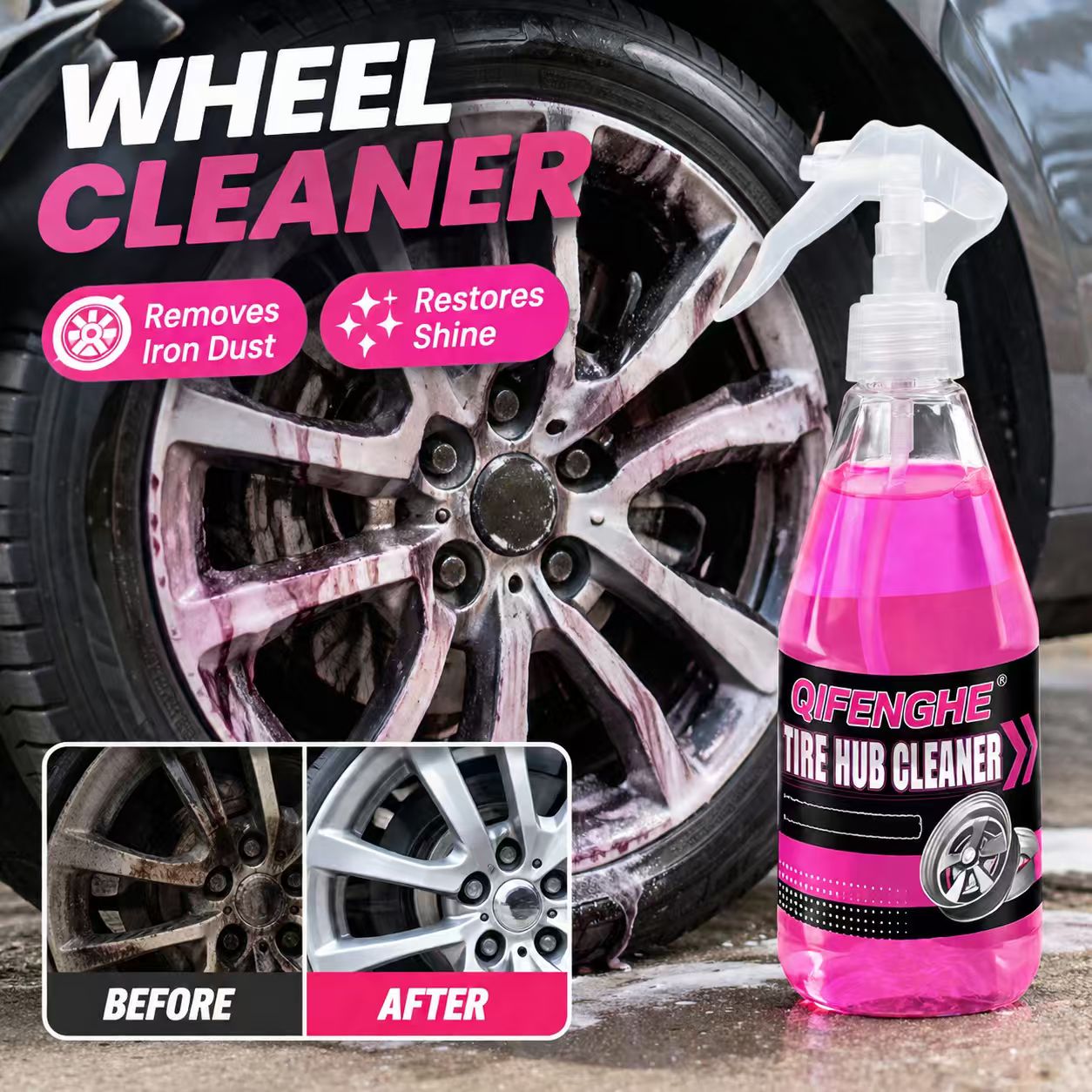Skuteczny spray do czyszczenia – Wheel Cleaner Alloy recenzja i cena